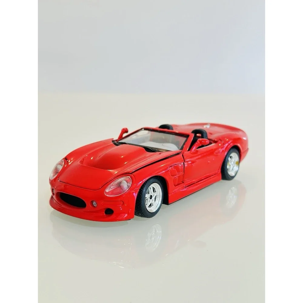 Bburago Red 1999 Shelby Series 1 Red 1:24 Scale Gold Collection